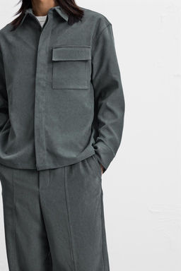 SOFT OVERSHIRT - Zara фото 5