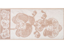 6с104.513ж2 Орхидея (лен3) Полотенце махровое 81х40см