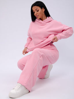 Костюм "Винтаж" розовый, футер начес