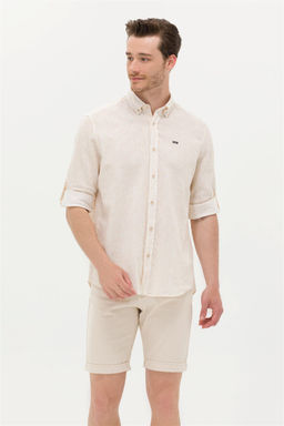 U. S. Polo Assn Мужская рубашка с длинным рукавом Stone - U.s. polo assn фото 8