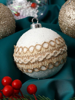 Ёлочные игрушки Орсон, шары новогодние, d=8 см, 9 шт., люкс - Зимнее волшебство фото 11