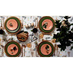 Скатерть пасхальная, Доляна Fluffy bunnies 220х144 см, 100% хлопок, 164 г/м2  фото 19