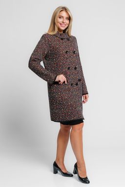 Кардиган Д 2819/черно-красный (1940) - Текстильная мануфактура фото 2