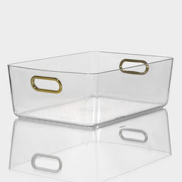 Контейнер для хранения «Нежность», 29×20×10 см, прозрачный