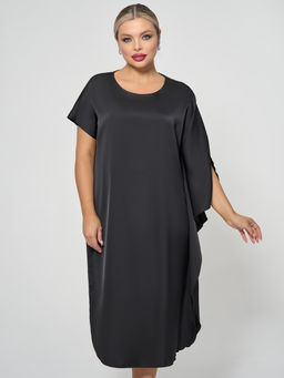 Платье 0390-1п_У черный