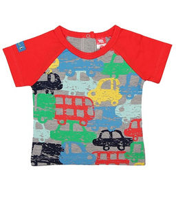 CRB wear/CSN 61607 Футболка ясельная, красный/Ex.Cherubino  фото 3