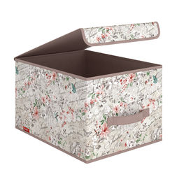 Короб стеллажный с крышкой, большой, 30*40*25 см, JARDIN, шт - Valiant фото 3