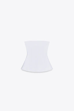 INTERLOCK BANDEAU TOP - Zara фото 5