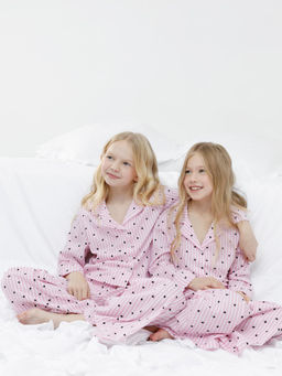 МП 1668/розовый Н255 пижама для дев