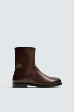LIMITED EDITION LEATHER BOOTS - Zara фото 4