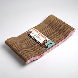 Когтеточка из картона Маникюрный салончик, 45 20 3 см - Пушистое счастье фото 7