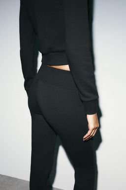 FLARE FLEECE TROUSERS - Zara фото 5