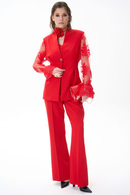Брюки Хейзел (красный) - Эльза фото 2