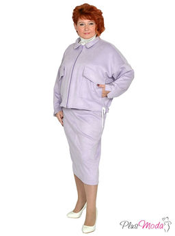 Юбка Модель №1396 размеры 44-84 - Plusmoda фото 6