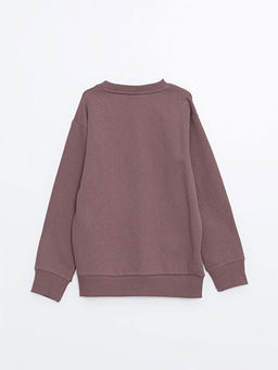Bisiklet Yaka Erkek ?ocuk Sweatshirt - Waikiki фото 3