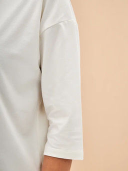 Лонгслив F112-1001. white - Fine joyce фото 3