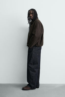 CROPPED FIT JACKET WITH FIREMAN CLASP - Zara фото 13
