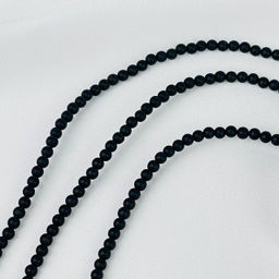 Бусины для украшений из матового Агата (90 бусин)