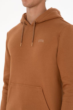 Erkek Camel Basic Sweatshirt Sepette S_rpriz _ndirim