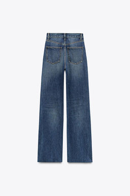 TRF WIDE-LEG HIGH-WAIST JEANS - Zara фото 19