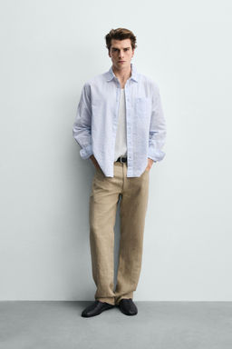 CAMISA REGULAR FIT RAYAS / rayas