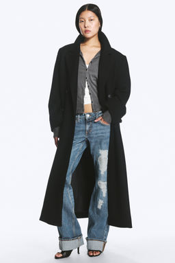 LOGAN ABRIGO DE DOBLE BOTONADURA DE MEZCLA DE LANA - H&m фото 4