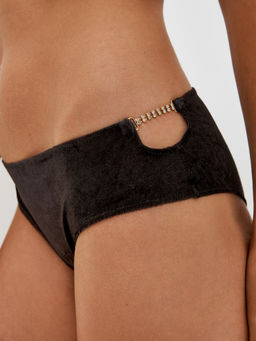 31204122231 Трусы боксер жен Gabriela темно-серый - Infinity Lingerie фото 4