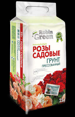 ФАСКО Робин Грин Грунт Розы прессованный 25 л