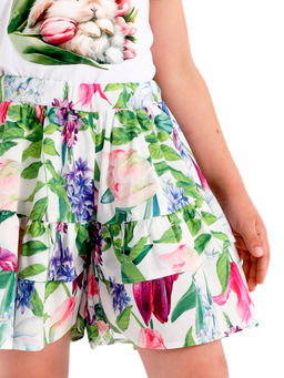 Юбка-шорты для девочки О57238 - Карамелли фото 7