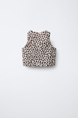ANIMAL PRINT TOP - Zara фото 2
