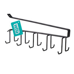 Вешалка подвесная на полку тм VETTA, 10 крючков 26*7металл, арт. 481-058