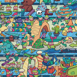 Настольная игра Новый год: ОКАВОКА. Фабрика Деда Мороза, новогодняя, 50 карт, 5+ - Лас играс фото 6