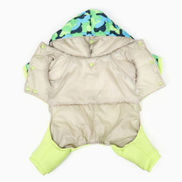 Комбинезон Go-Иди с утяжкой, размер 16 (ДС 36, ОГ 46, ОШ 35 см), зелёный/камуфляж - Simaland фото 9