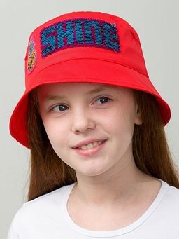 PELICAN, панама для девочек, Красный