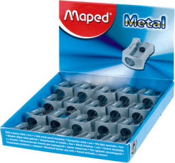 Точилка MAPED METAL, корпус металл, 1 отверстие