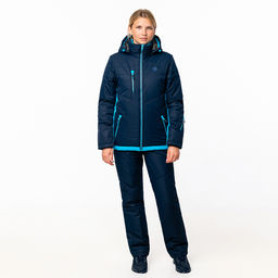 Утеплённый костюм М-218 Синий/Бирюзовый - Rodos фото 5