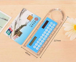 Калькулятор - линейка с лупой, 10см - Aopen фото 4