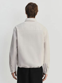 Рубашка из льна и хлопка / Zarina  фото 5