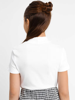 Джемпер для девочек в белом цвете - Mark formelle фото 3