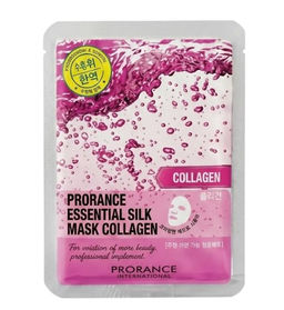 Mask Silk Essential Collagen - Маска для лица шелковая укрепляющая с коллагеном, 25 мл