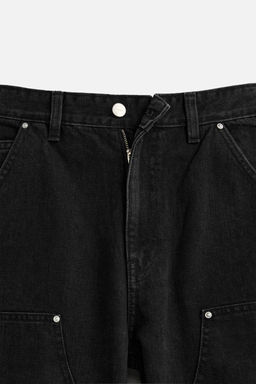CARPENTER STRAIGHT-LEG JEANS - Zara фото 19