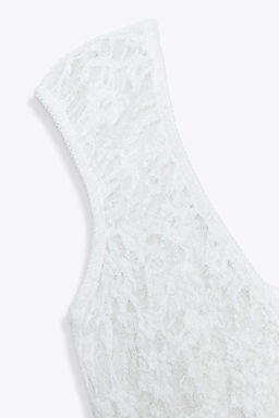 LACE BODYSUIT - Zara фото 10