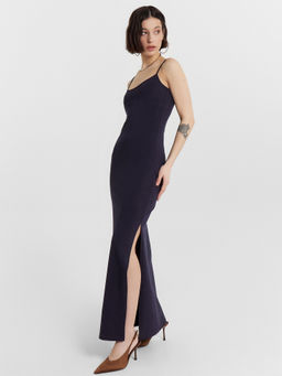 Платье женское серое