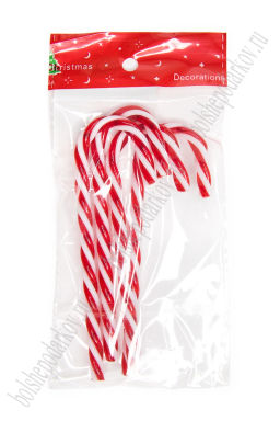 Новогодние украшения 12,5 см Леденец (4 шт) SF-1692, №4 - Больше подарков фото 3