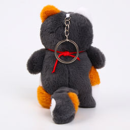 Мягкая игрушка Котик на брелоке, 14 см - Simaland фото 3