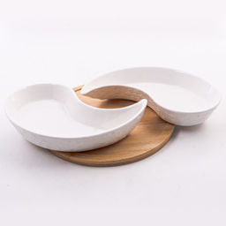 60321 Менажница 2 секции с подставкой LR (х16) - Mayer&boch фото 8