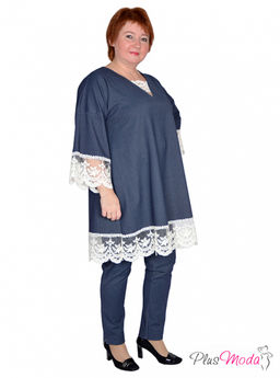 Туника Модель №384 размеры 44-80 - Plusmoda фото 8