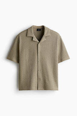 Camisa resort gofrada Loose Fit - H&m фото 2