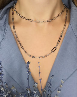 Колье - Серебряные крылья фото 2