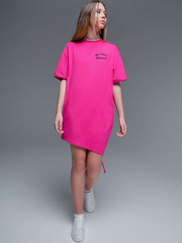 Платье фуксия 241214705 - Nota bene фото 2